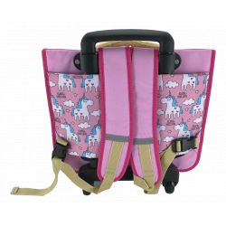 Cartable scolaire avec trolley + trousse offerte "Workids"