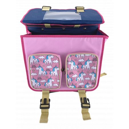 Cartable scolaire avec trolley + trousse offerte "Workids"