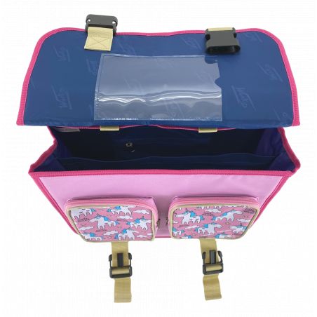 Cartable scolaire avec trolley + trousse offerte "Workids"