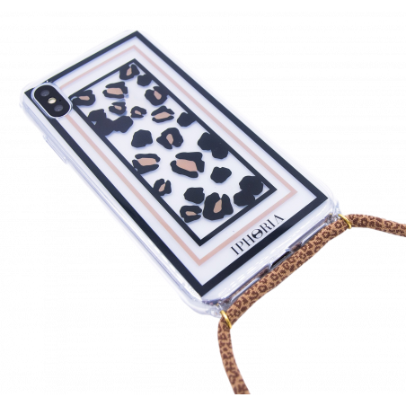 Coque pour Iphone 7+/8+  Transparente Leo Iphoria