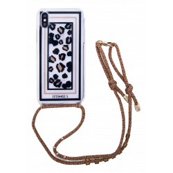 Coque pour Iphone 7+/8+  Transparente Leo Iphoria