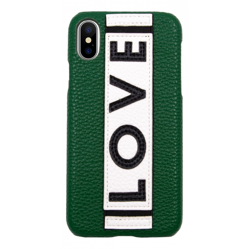 Coque pour Iphone X/Xs Green Love Iphoria