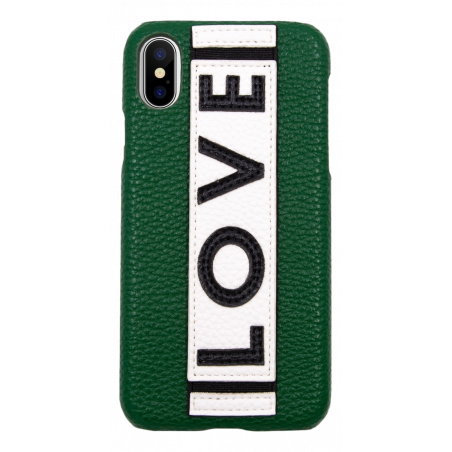 Coque pour Iphone X/Xs Green Love Iphoria