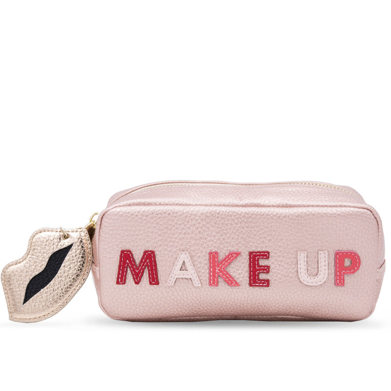 Trousse maquillage  Make Up Rosa Iphoria avec mini Powerbank ( 2600mAh)
