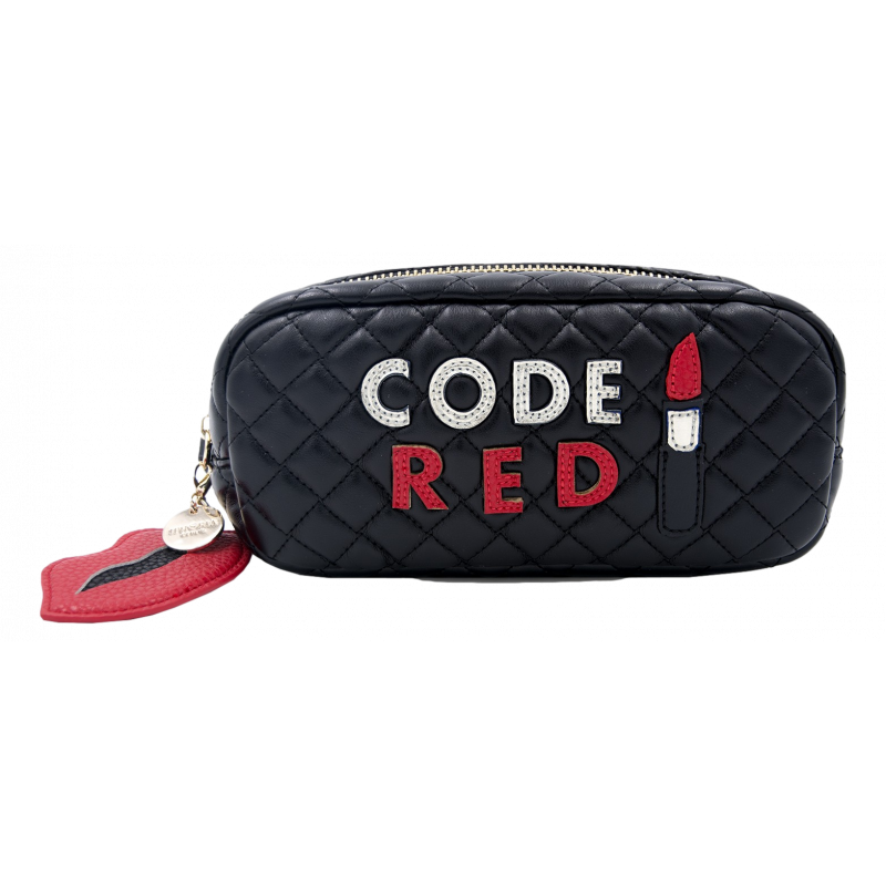 Trousse maquillage Code Red Lipstick Iphoria avec mini Powerbank ( 2600mAh)