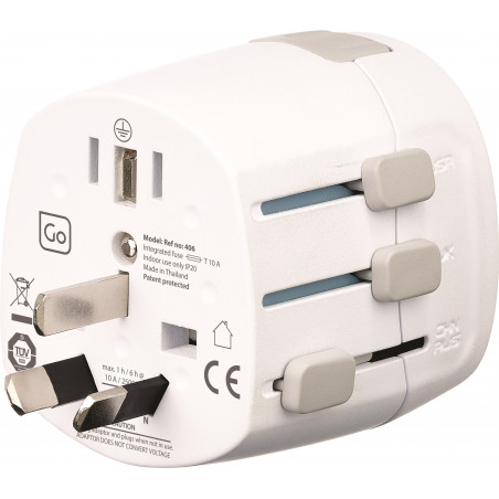 Adaptateur de voyage Go Travel