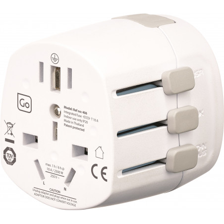 Adaptateur de voyage Go Travel