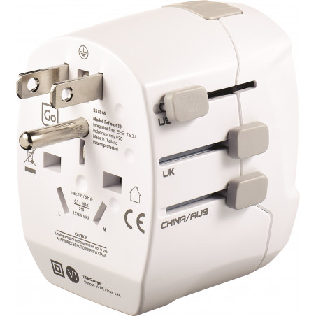 Adaptateur de voyage Go Travel