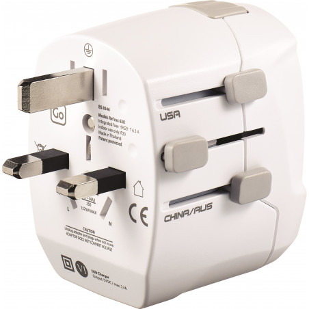 Adaptateur de voyage Go Travel