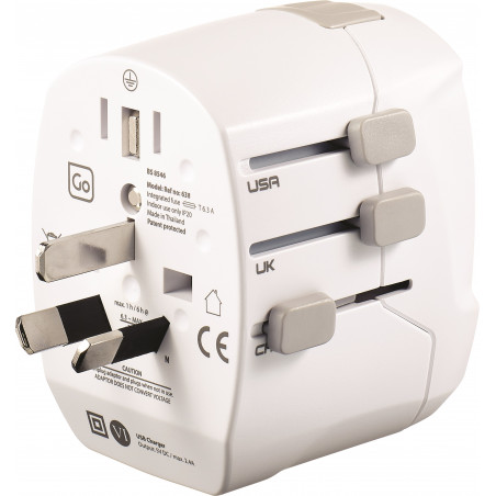 Adaptateur de voyage Go Travel