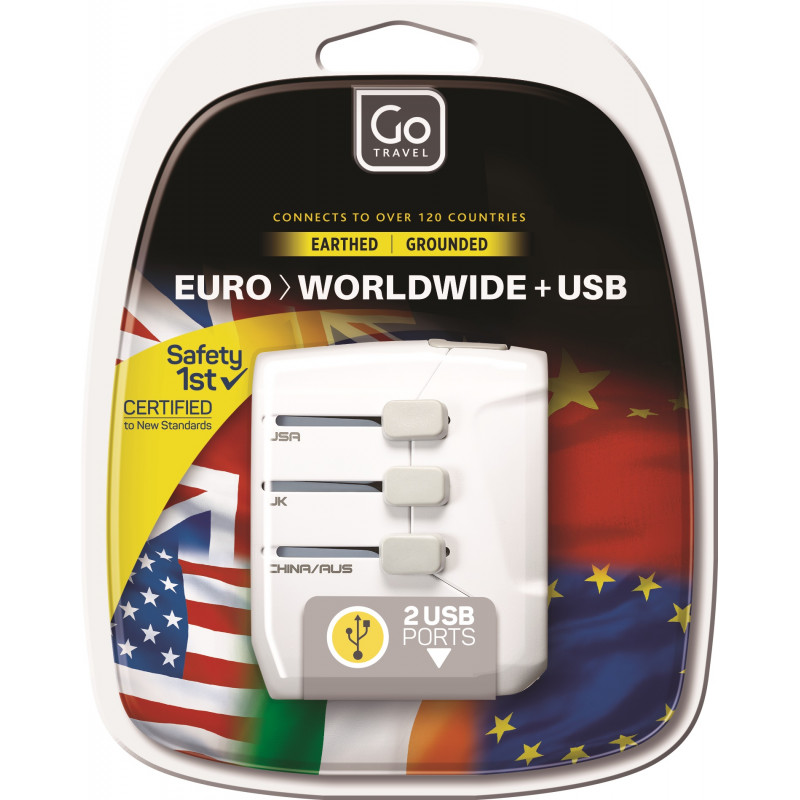 Adaptateur de voyage Go Travel