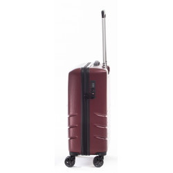 Valise cabine rigide 8 roulettes Carat Metzelder