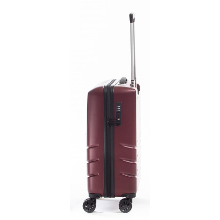 Valise cabine rigide 8 roulettes Carat Metzelder