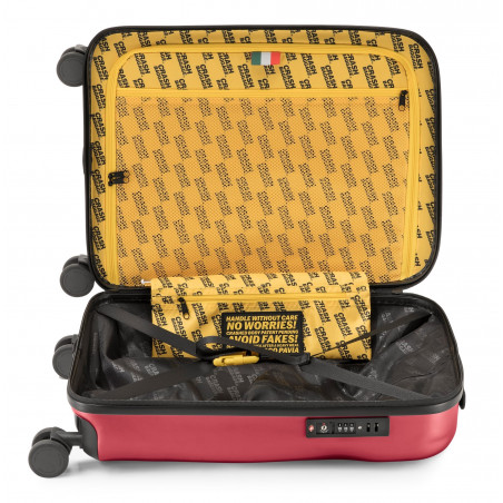 Valise cabine Rigide 8 roulettes Icon Crash Baggage