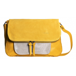 Sac bandoulière Cybeline Tri matière Léa & Toni