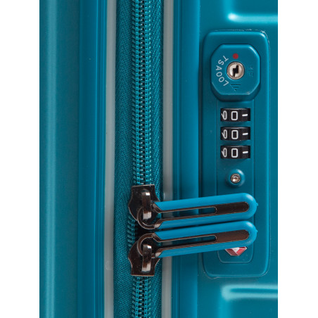 Valise cabine rigide 8 roulettes Galaxe Metzelder