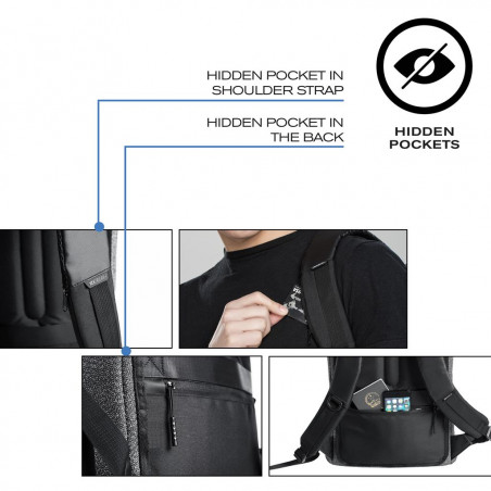 Sac à dos antivol connecté Bobby Urban Lite  XD-Design