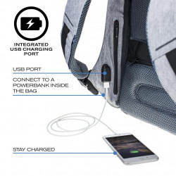 Sac à dos antivol connecté Bobby Compact  XD-Design