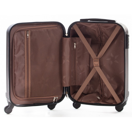 Valise cabine rigide 4 roulettes Selecta Metzelder