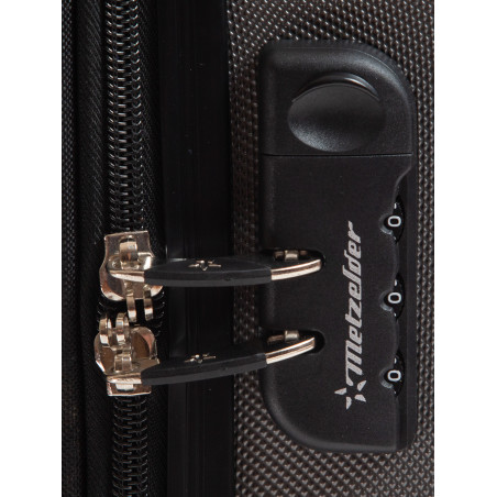 Valise cabine rigide 4 roulettes Selecta Metzelder
