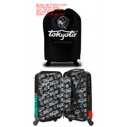 Valise cabine rigide 4 roulettes Flamenca Tokyoto Luggage