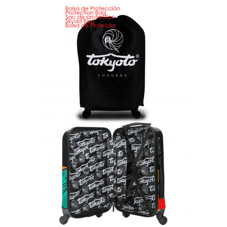 Valise cabine rigide 4 roulettes Flamenca Tokyoto Luggage