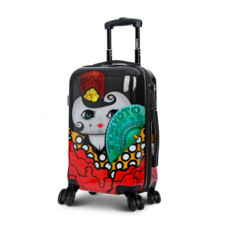 Valise cabine rigide 4 roulettes Flamenca Tokyoto Luggage