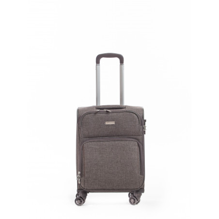 Valise Cabine Souple 8 roulettes Violine Alpini