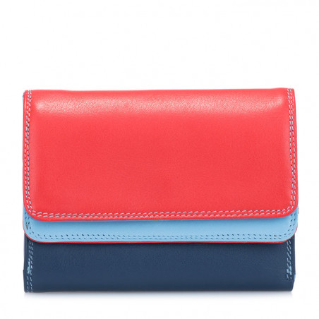 Portefeuille Double Flap Mywalit bleu