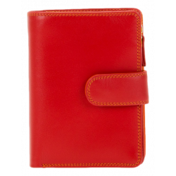 Portefeuille medium à 3 volets Mywalit rouge