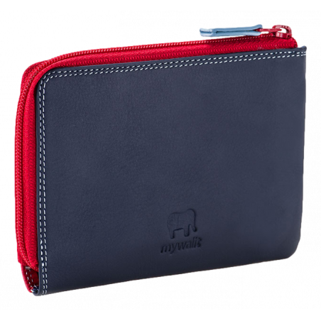 Portefeuille Zip Around Mywalit bleu