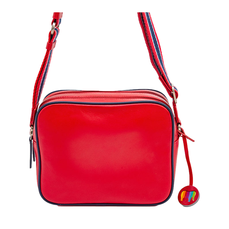 Sac à bandoulière Auckland Camera Mywalit rouge