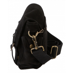 Sac besace Petit cuir suède Sac US