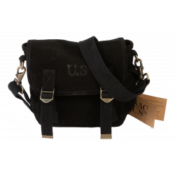 Sac besace Petit cuir suède Sac US