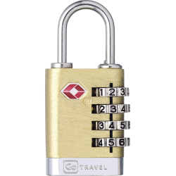Cadenas à code 4 chiffres TSA Go Travel