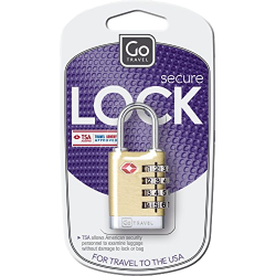 Cadenas à code 4 chiffres TSA Go Travel