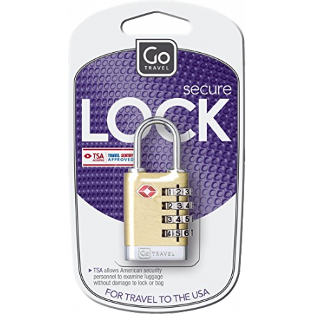 Cadenas à code 4 chiffres TSA Go Travel