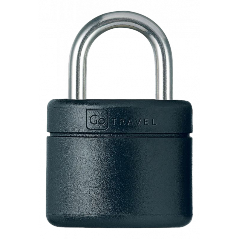 Lot de 2 cadenas à clés Go Travel Noir