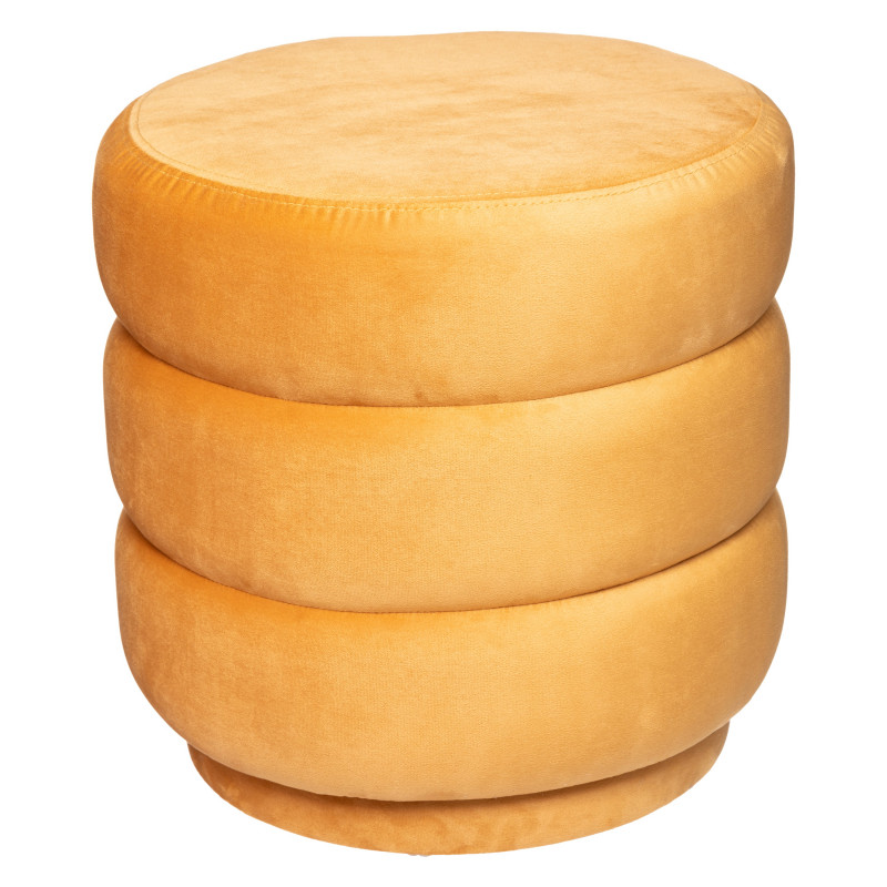 Pouf en velours "Sinan" Atmosphera