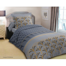 Parure de couette Luna Gris...
