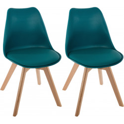 Lot de 2 chaises style...