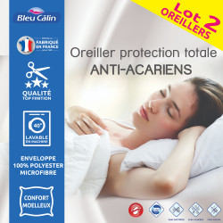 Lot de 2 Oreillers 60 x 60...