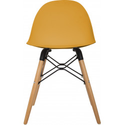 Chaise "Ezra" style scandinave pieds en hêtre Atmosphera