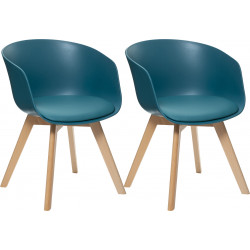 Lot de 2 fauteuils Design...