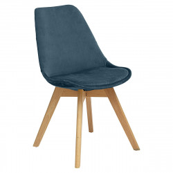 Chaise en velours style...