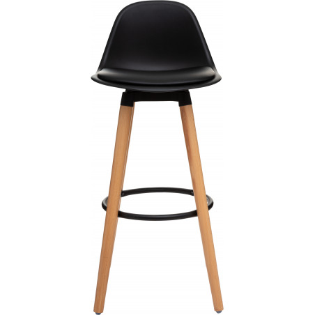 Tabouret bar déco Maxon gris Atmosphera