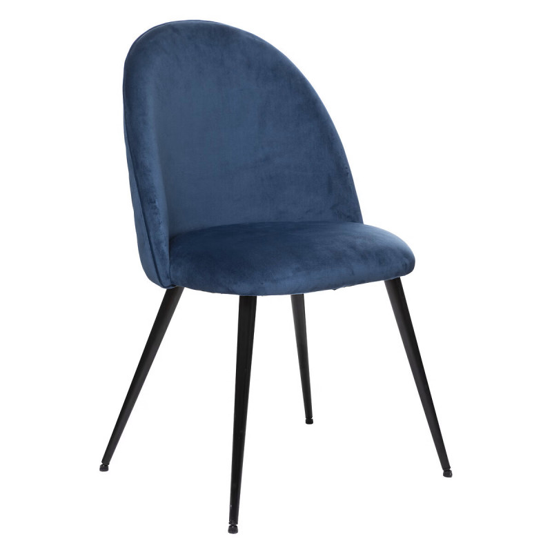 Chaise velours "Slano" Atmosphera