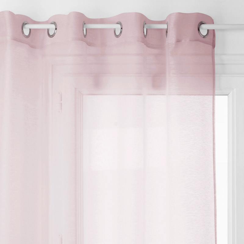 Voilage "Moly" tamisant 135 x 240 cm Atmosphera