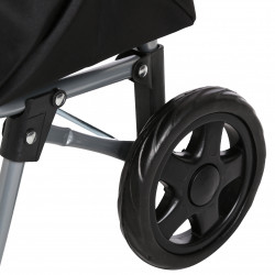Chariot de marché 2 roues "Aquarelle" pliable Atmosphera