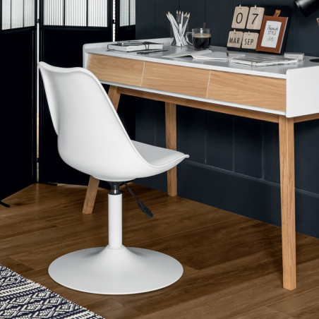 Chaise déco hauteur ajustable style scandinave "Aiko" Atmosphera